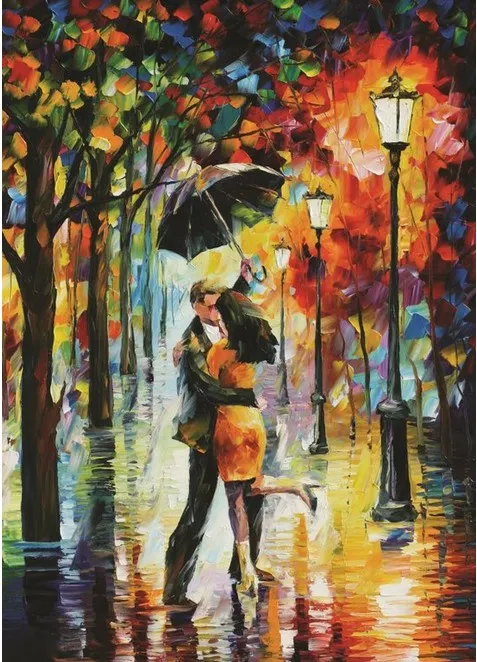 Leonid Afromov: Sous la Pluie