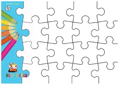 6 Puzzles à décorer soi-même