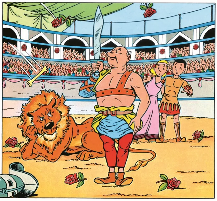 Bob et Bobette : Le gladiateur