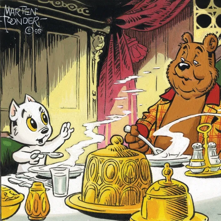 Marten Toonder - M. Bommel : Le Dîner