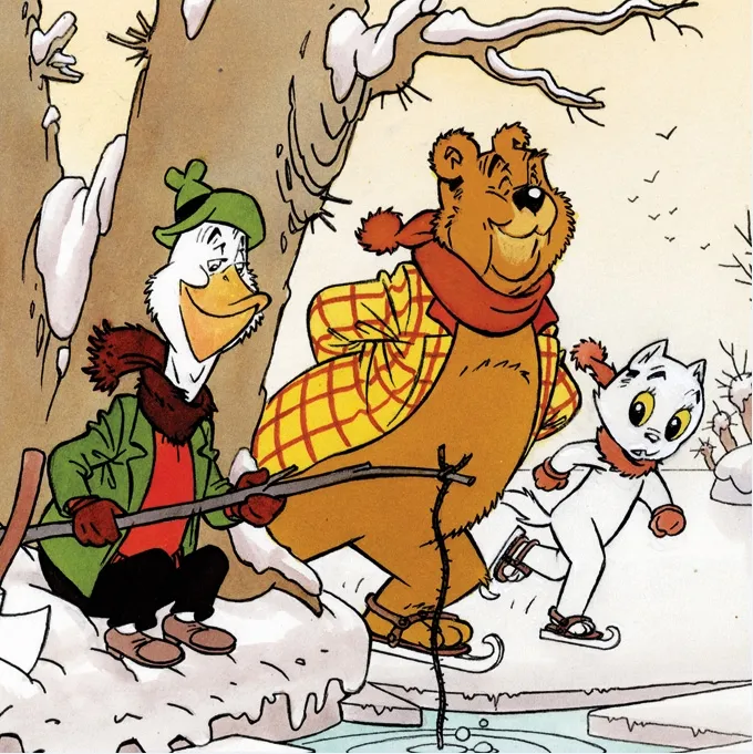 Marten Toonder - M. Bommel : Patins à Glace