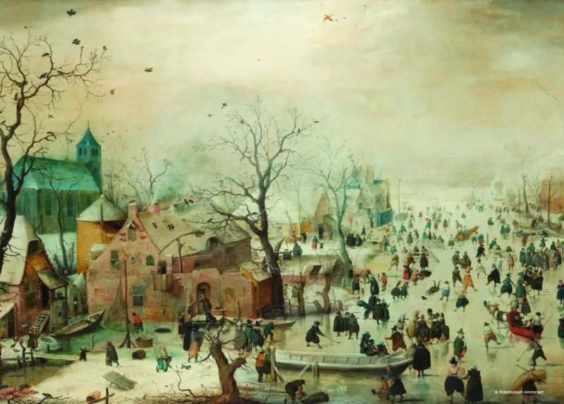 Collection Rijksmuseum Amsterdam - Hendrick Avercamp : Hiver