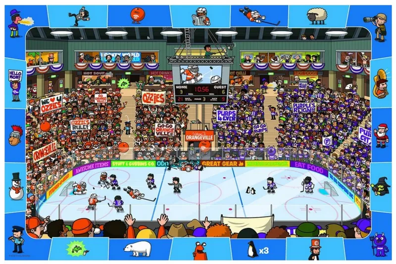 Cherche et Trouve - Hockey