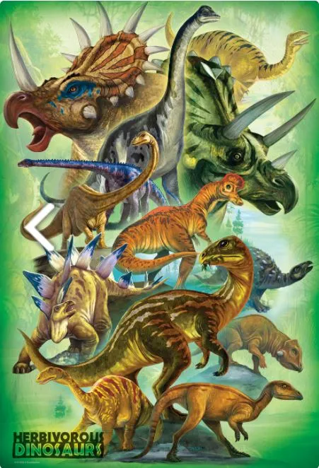 Pièces XXL - Dinosaures Herbivores