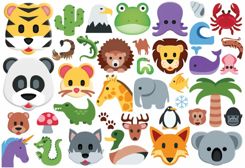 Pièces XXL - Emoji Wildlife Animals