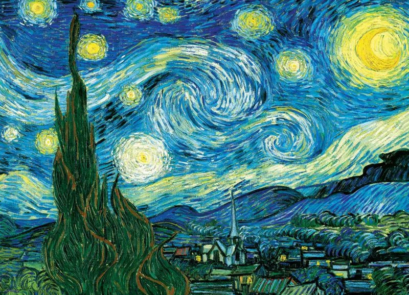 Pièces XXL - Van Gogh Vincent - Nuit Etoilée sur le Rhône