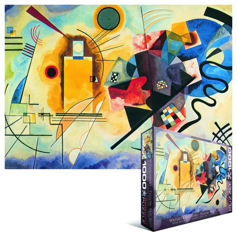 Kandinsky Wassily : Jaune, Rouge, Bleu