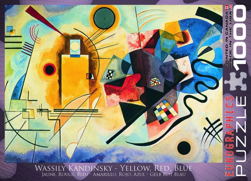 Kandinsky Wassily : Jaune, Rouge, Bleu