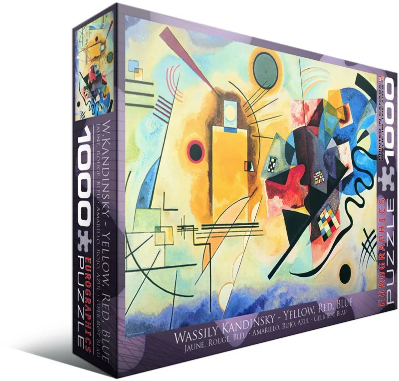 Kandinsky Wassily : Jaune, Rouge, Bleu