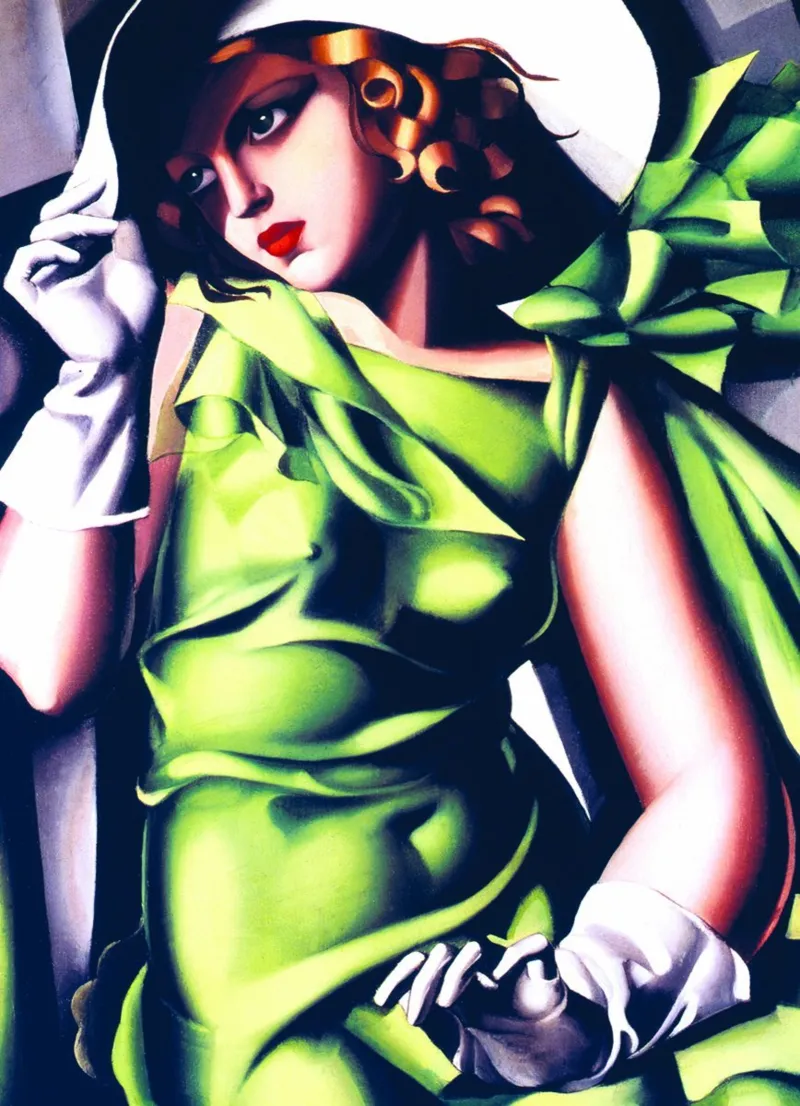 Tamara De Lempicka : Jeune Fille en Vert
