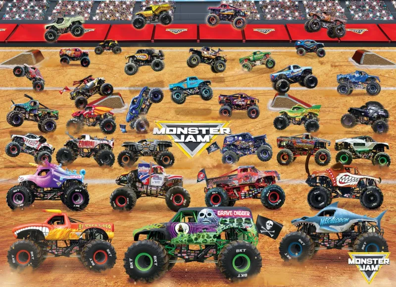 Monster Jam Truck Lineup