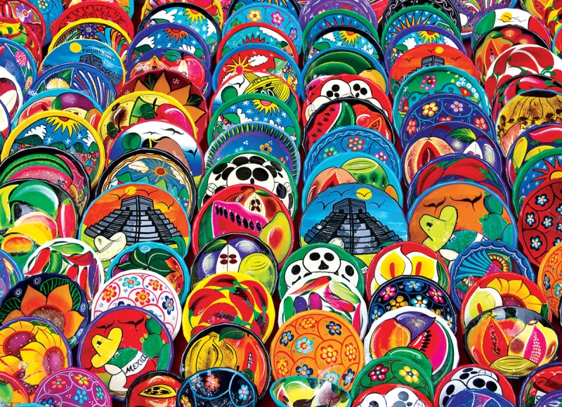 Assiettes Mexicaines