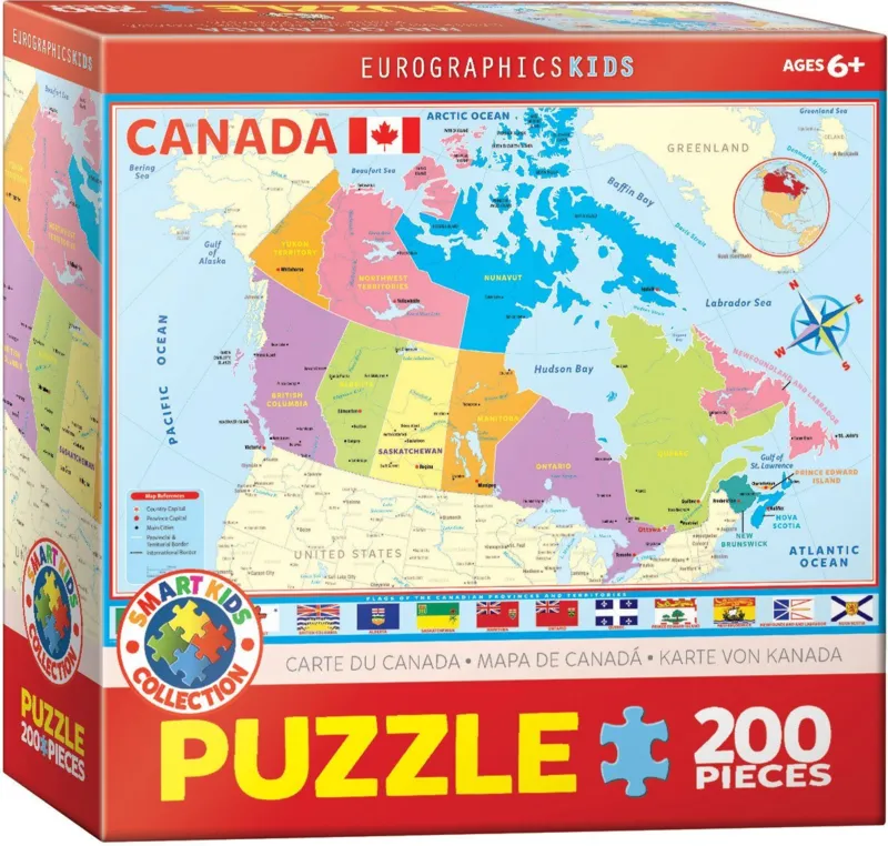Carte du Canada