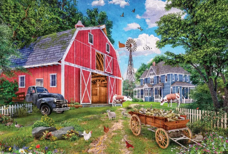 Family Farm Tin