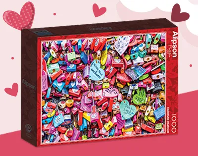 Des puzzles romantiques pour la Saint-Valentin !