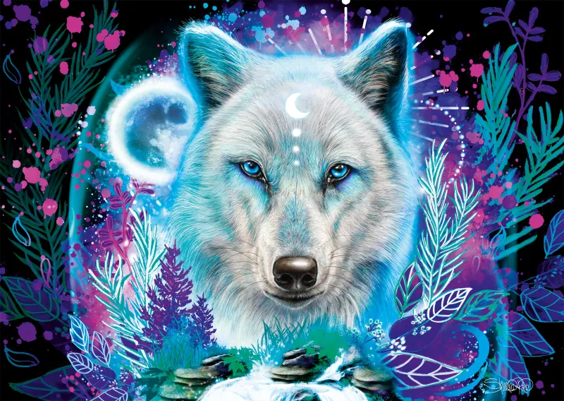 Loup Arctique Fluo