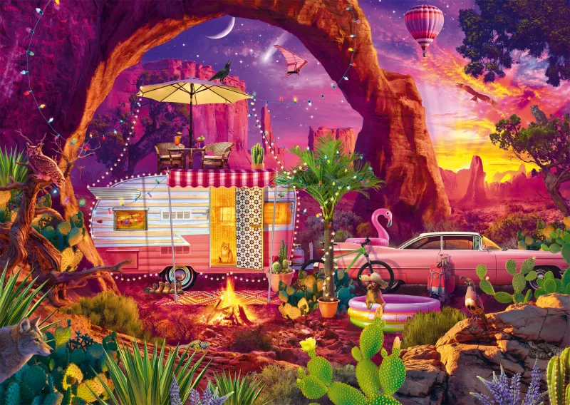 Jeff Haynie - Camping dans le Désert