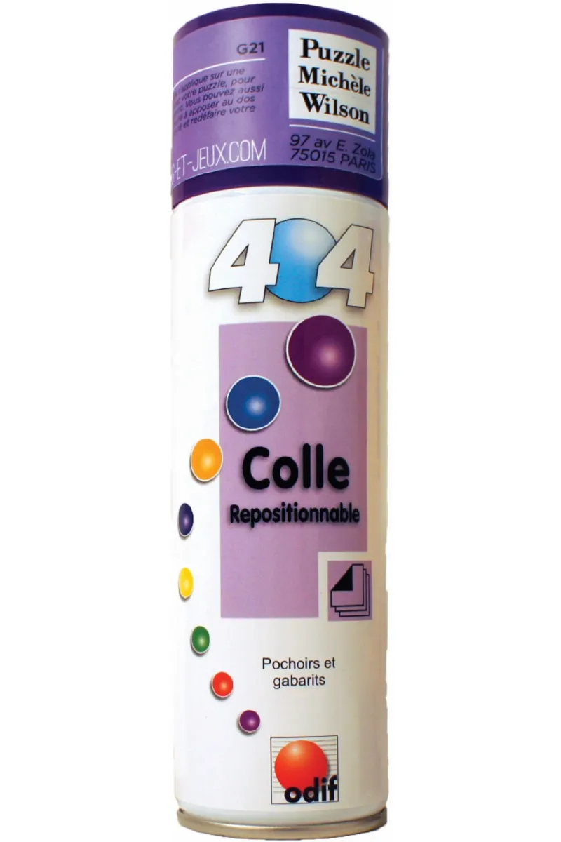 Colle Repositionnable 404 Pour Puzzles Michèles Wilson