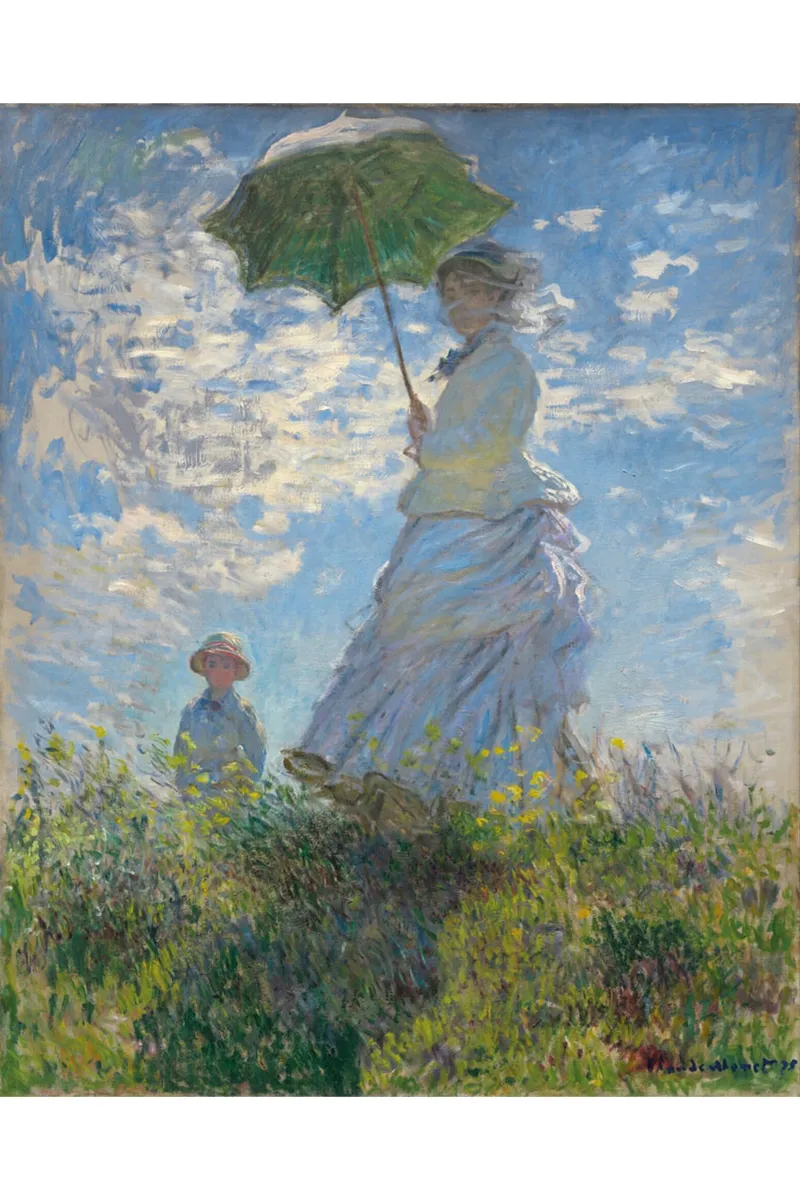 Puzzle en Bois Découpé à la Main - Claude Monet : La Femme À L'Ombrelle, 1875