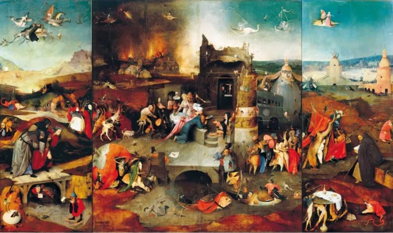 Puzzle en Bois Découpé à la Main - Bosch Jérôme - La Tentation De Saint Antoine