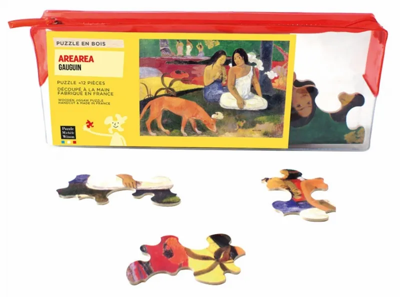 Puzzle en Bois Découpé à la Main - Gauguin Paul : Arearea