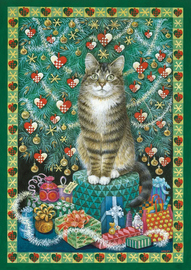 Puzzle en Bois Découpé à la Main - Gemma Et Les Coeurs Norvégiens