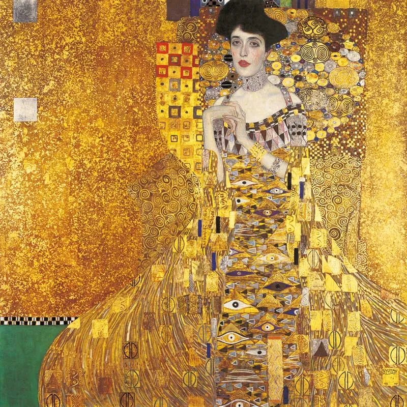Puzzle en Bois Découpé à la Main - Gustave Klimt : Adele Bloch-Bauer I