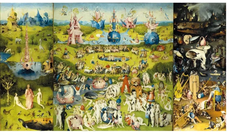 Puzzle en Bois Découpé à la Main - Jérôme Bosch - Le Jardin Des Délices