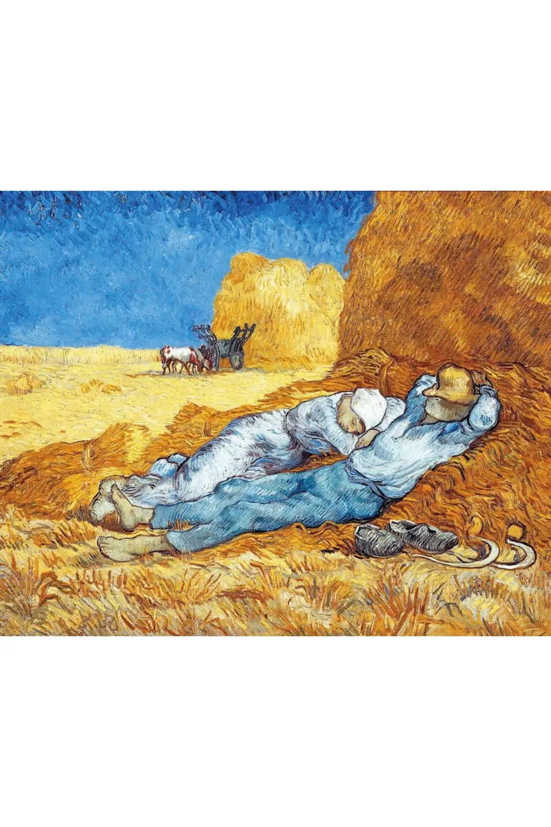 Puzzle en Bois Découpé à la Main - Vincent Van Gogh : La Méridienne
