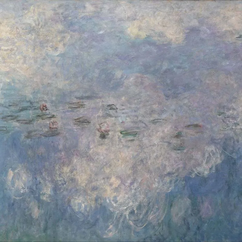 Puzzle en Bois Découpé à la Main - Claude Monet - Les Nuages