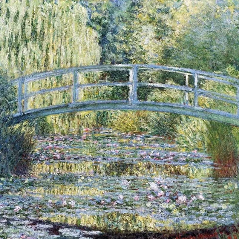 Puzzle en Bois Découpé à la Main - Claude Monet