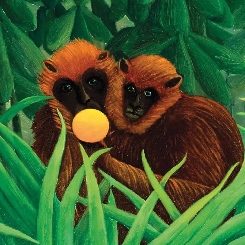 Puzzle en Bois Découpé à la Main - Douanier Rousseau