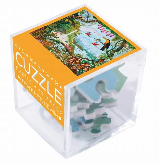 Puzzle en Bois Découpé à la Main - Alain Thomas: Jardin D'Eden