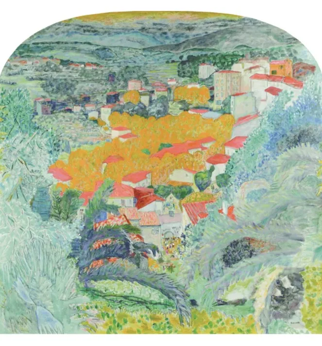 Puzzle en Bois Découpé à la Main - Bonnard - Vue Du Cannet