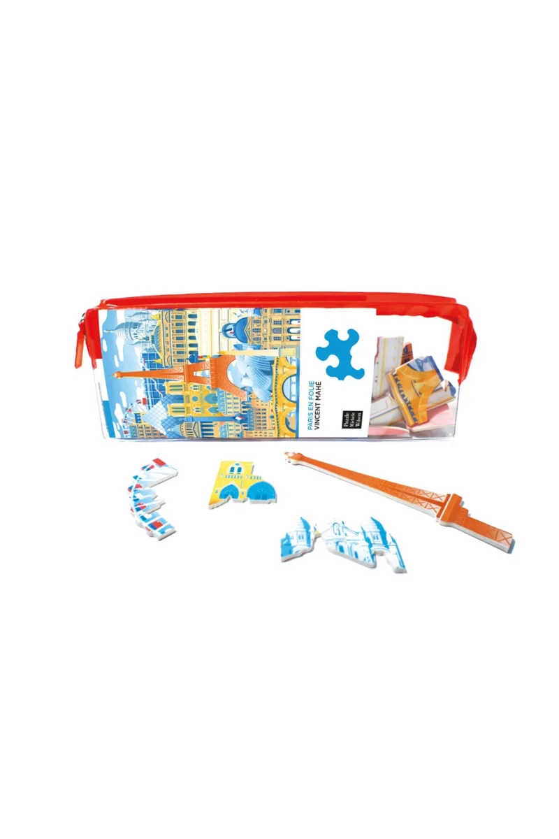 Puzzle en Bois Découpé à la Main - Vincent Mahé : Paris En Folie