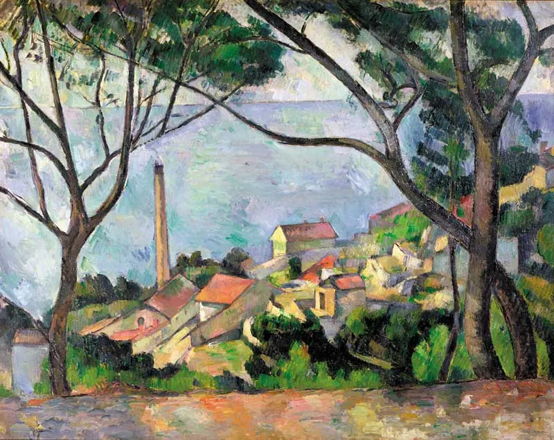 Puzzle en Bois Découpé à la Main - Vue Sur L'Estaque