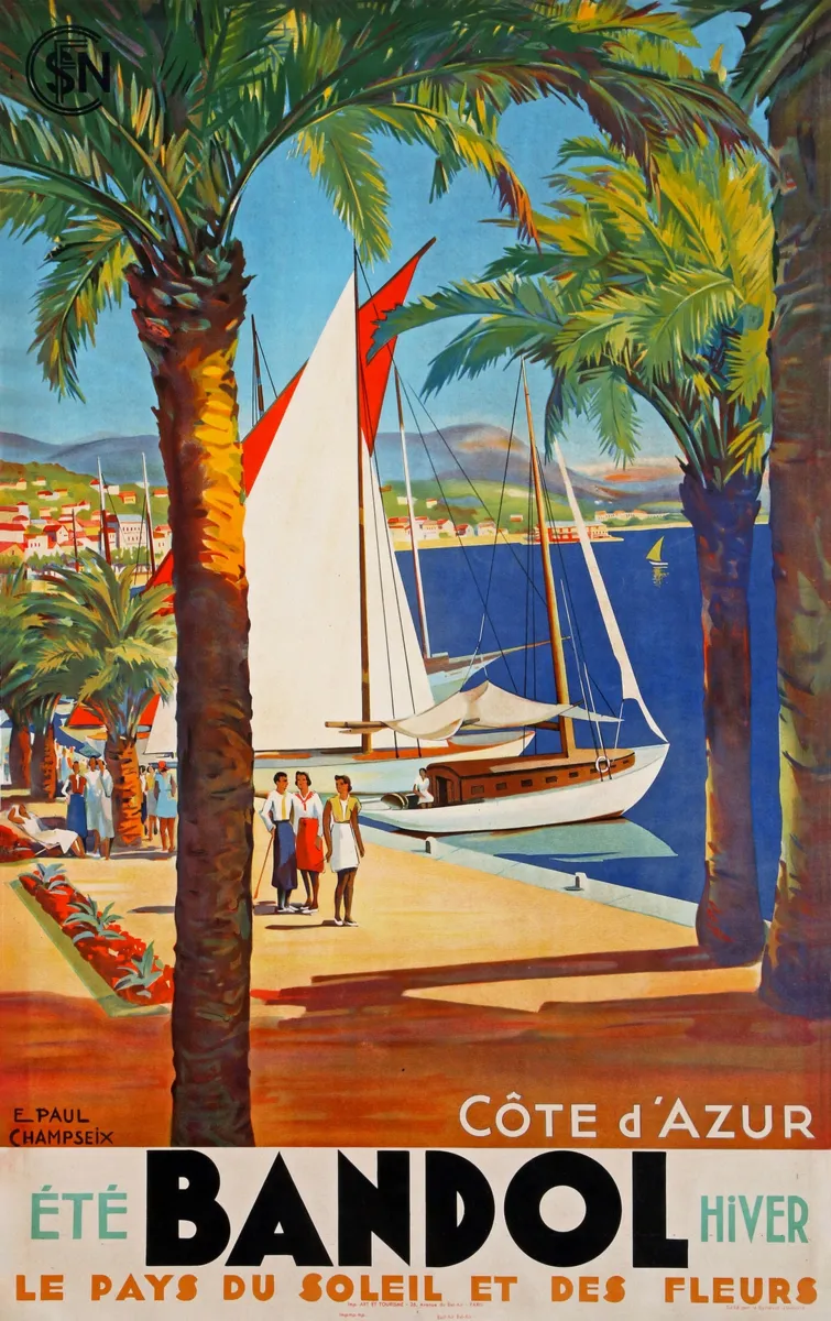 Puzzle en Bois Découpé à la Main - Bandol