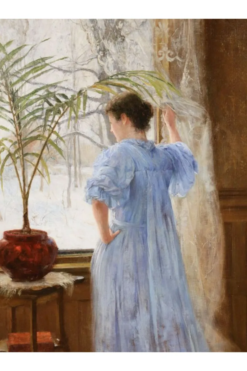 Puzzle en Bois Découpé à la Main - Robert Koehler - Première Neige