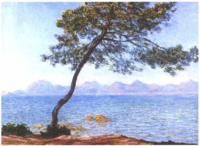 Puzzle en Bois Découpé à la Main - Claude Monet - Cap D'Antibes