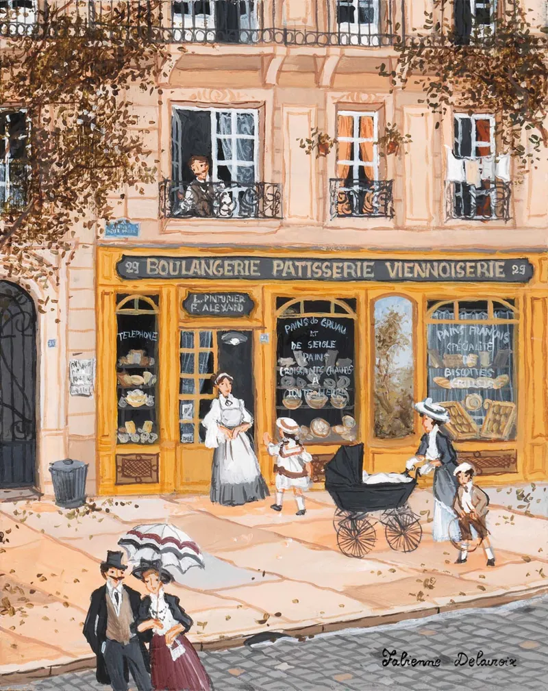 Puzzle en Bois Découpé à la Main - Avenue Felix Faure