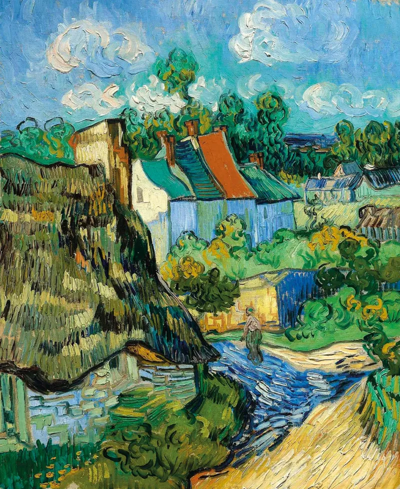 Puzzle en Bois Découpé à la Main - Auvers-Sur-Oise