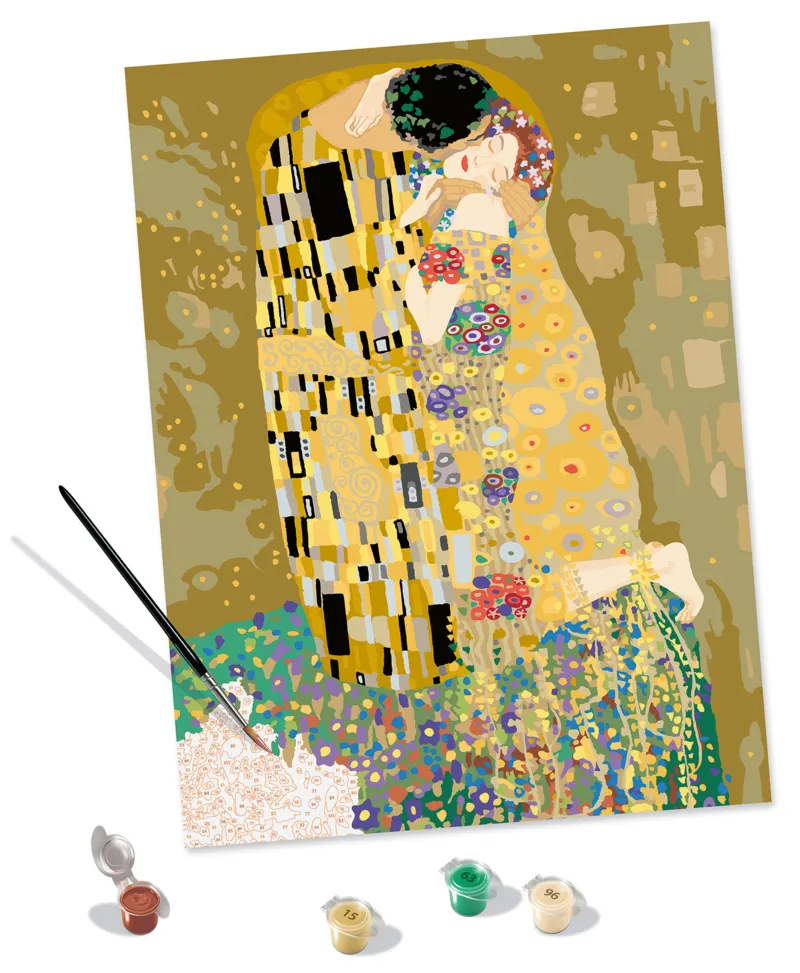 Peinture au Numéro - CréArt - Art Collection - Klimt - Le baiser