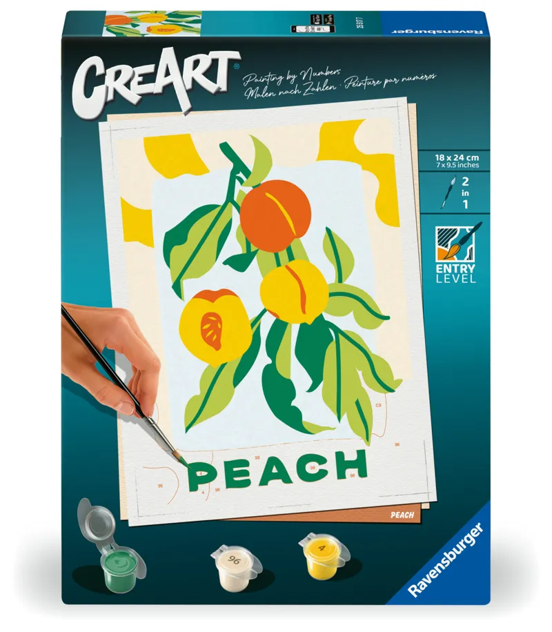 Peinture au Numéro - CréArt - Peach
