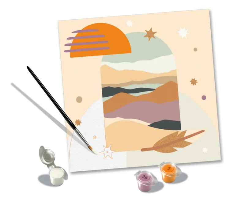 Peinture au Numéro - CréArt - Boho