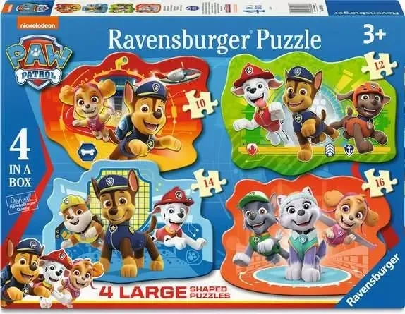 4 Puzzles - Héros À Fourrure