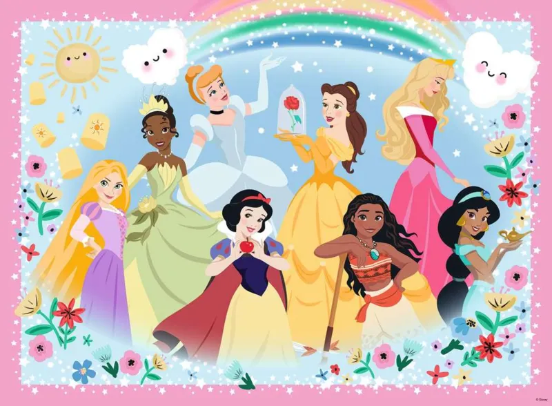 Pièces XXL - Disney Princess - Puzzle Brillant