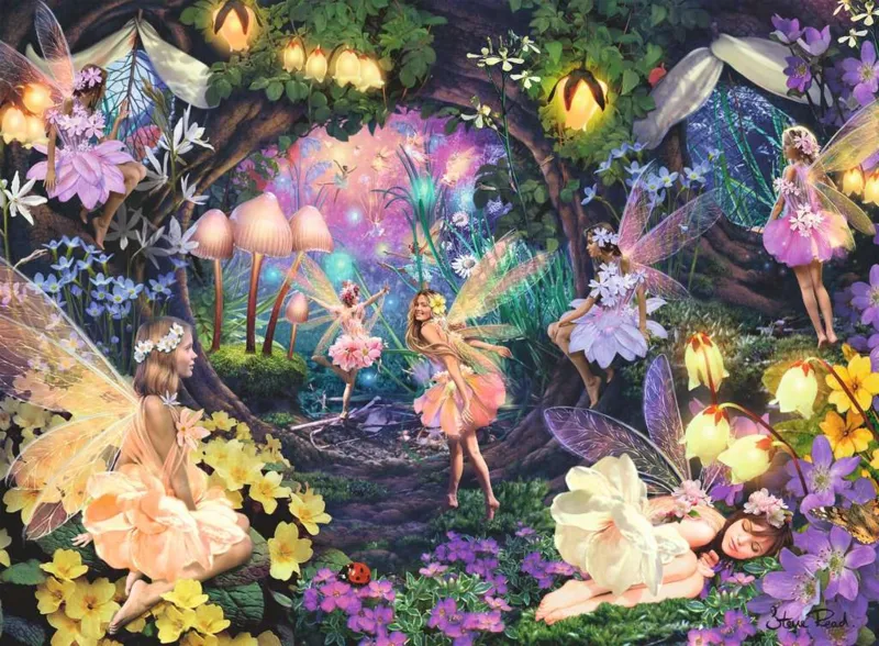 Pièces XXL - Color Star - Luminous Forest Fairies