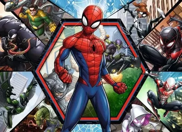 4 Puzzles - Spider-Man