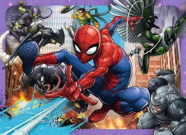 4 Puzzles - Spider-Man