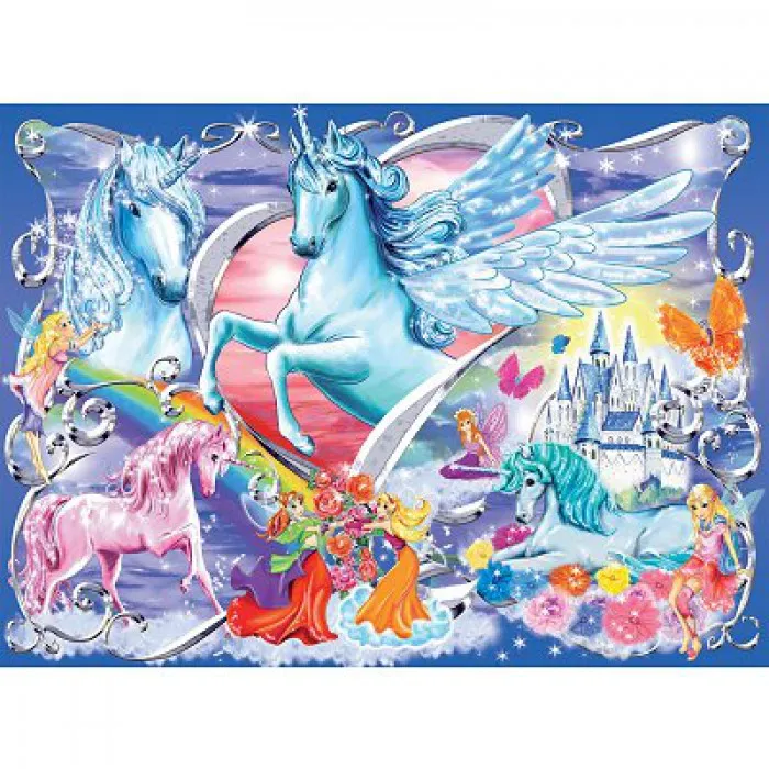 Puzzle 100 pièces XXL - Au pays des fées